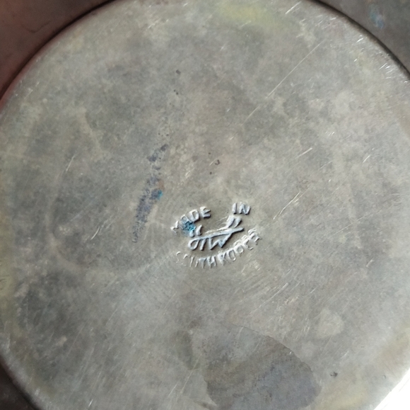 Grandpa's Vintage Antique Lot Glass Knobs Paperweight Trinket Dish Keys & Coins - Picture 8 of 16